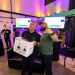 Tech Event Prize Moment with Speakers
