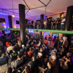 Vibrant Two-Level Creative Tech Event
